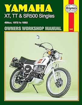 YAMAHA XT, TT & SR '75'83 (Owners Workshop Manual): Haynes